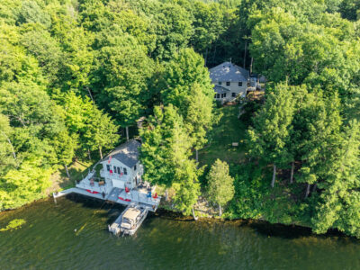 waterfront home in Kingston