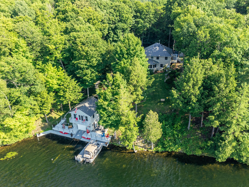 waterfront home in Kingston